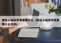 微信小程序開發(fā)需要什么（微信小程序開發(fā)需要什么軟件）