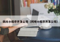 四川小程序開發(fā)公司（阿壩小程序開發(fā)公司）